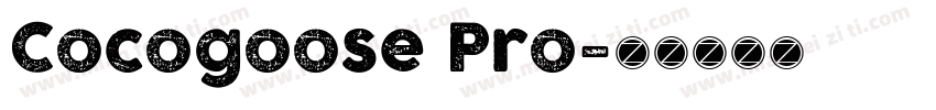 Cocogoose Pro字体转换